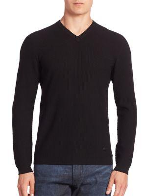 Armani Collezioni Rib-knit Sweater