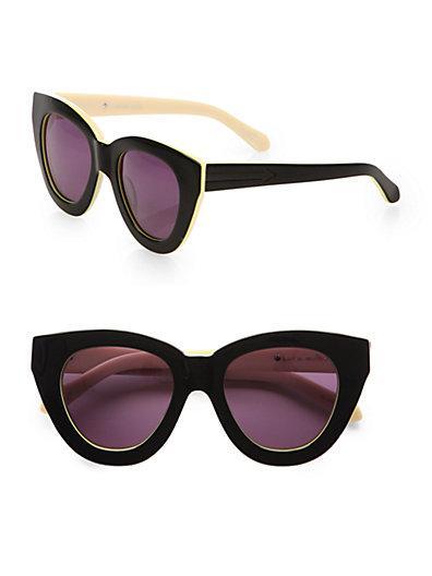 Karen Walker Anytime Cat's-eye Acetate Sunglasses