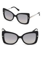 Tom Ford Gianna 54mm Tinted Cat Eye Sunglasses