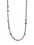 King Baby Studio American Voices Multicolored Glass Bead Necklace