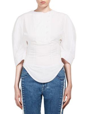 Stella Mccartney Washed Cotton Blouse