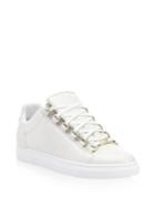 Balenciaga Arena Leather Lace-up Sneakers