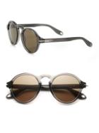 Givenchy 51mm Round Acetate Sunglasses