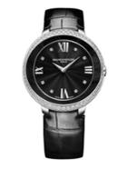 Baume & Mercier Promesse 10166 Stainless Steel & Alligator Strap Watch