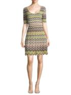 M Missoni Ripple Sheath Dress