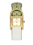 Tory Burch Thayer Leather-strap Watch