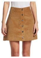 Elizabeth And James Pruitt Mini Corduroy Skirt