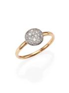 Pomellato Sabbia Diamond & 18k Rose Gold Small Ring