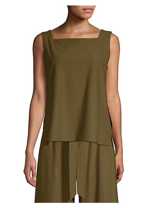 Eileen Fisher Square Neck Shell Top