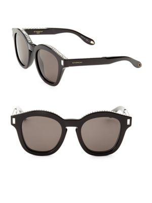 Givenchy 50mm Stud Wayfarer Sunglasses