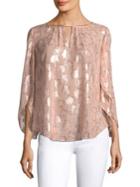 Lilly Pulitzer Beccer Clip Blouse