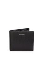 Saint Laurent Leather Bi-fold Wallet