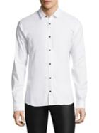 Hugo Boss Ero Slim-fit Cotton Button-down Shirt