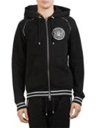 Balmain Embroidered Patch Hoodie