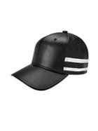 Gents Luxe Dominic Leather Baseball Cap