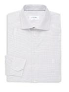 Eton Regular Fit Dotted Cotton Button-down Shirt