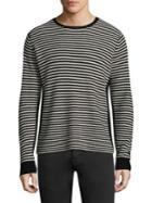 Ovadia & Sons Striped Wool Sweatshirt
