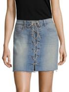 L'agence Portia Lace-up Skirt