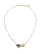 Marco Bicego Diamond Lunaria Pendant Necklace With Black Mother-of-pearl