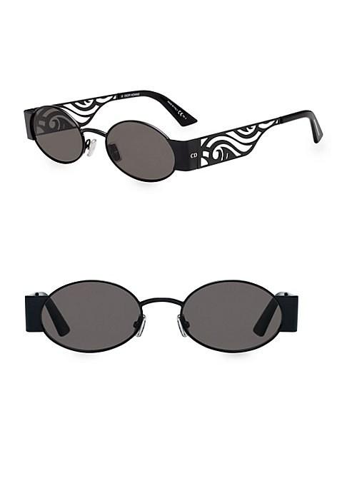 Dior Homme 51mm Round Rave Sunglasses