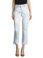 J Brand Wynne Straight-leg Floral Print Jeans