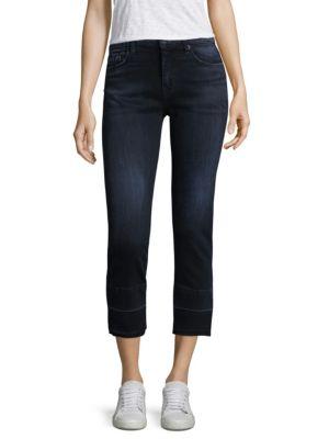 Hudson Zoeey High Rise Straight Cropped Pants