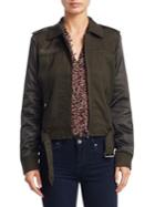 Paige Sheryl Olive Military Bomber