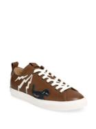 Coach Perforated Runner Suede Sneakers