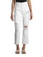 Alexander Wang Cult Cropped Distressed Jeans