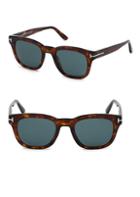 Tom Ford Eugenio 52mm Square Sunglasses