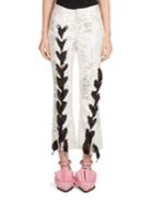 Marques'almeida Lace-up Printed Pants
