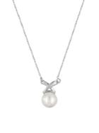 Majorica 10mm Organic Pearl Crisscross Pendant Necklace