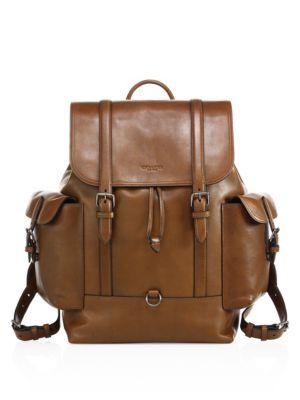 Coach Metropolitan Rucksack Leather Backpack