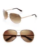 Tom Ford Eyewear Charles Aviator Sunglasses