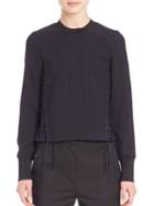 3.1 Phillip Lim Wool Lace-up Top