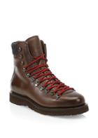 Brunello Cucinelli Leather Hiking Boots