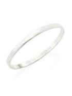 Kate Spade New York Idiom Find The Silver Lining Hinged Bangle