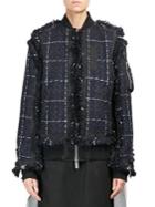 Sacai Tweed Blouson Jacket