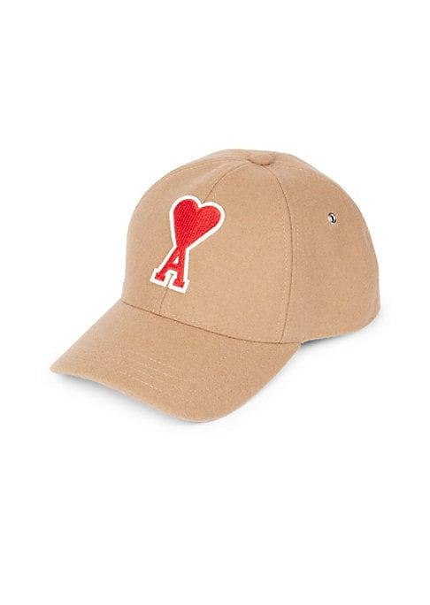 Ami Logo Patch Baseball Cap