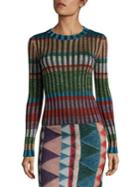 Missoni Striped Knit Pullover