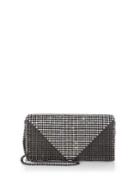 Whiting & Davis Crystal Triangle Convertible Clutch