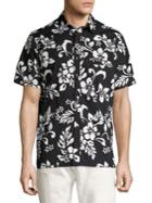 Ovadia & Sons Floral Cotton Camp Shirt