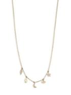 Zoe Chicco White Diamond & 14k Yellow Gold Charms Necklace