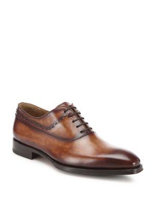 Saks Fifth Avenue Collection Magnanni Leather Oxfords