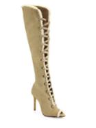 Schutz Grazianna Suede & Shearling Lace-up Boots