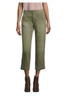 Amo Army Babe Button Fly Crop Pant