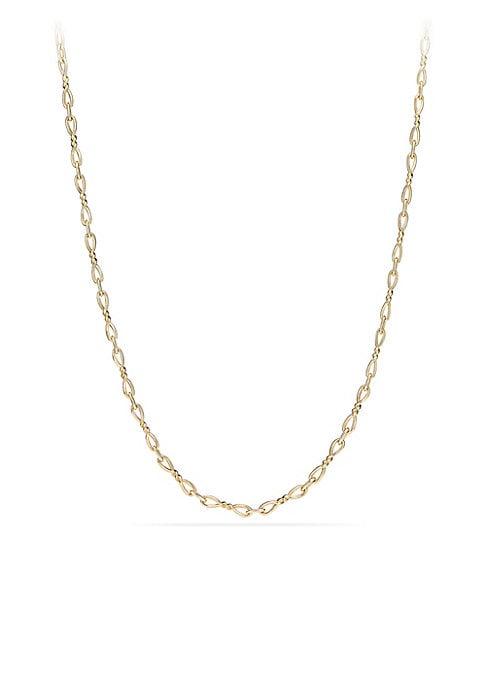 David Yurman Continuance Necklace In 18k Gold