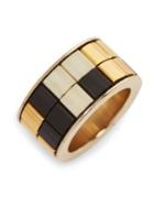 Givenchy Geometric Mosaic Ring
