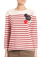 Marc By Marc Jacobs Breton Stripe Patchwork Top