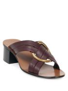 Chloe Rony Leather Sandals